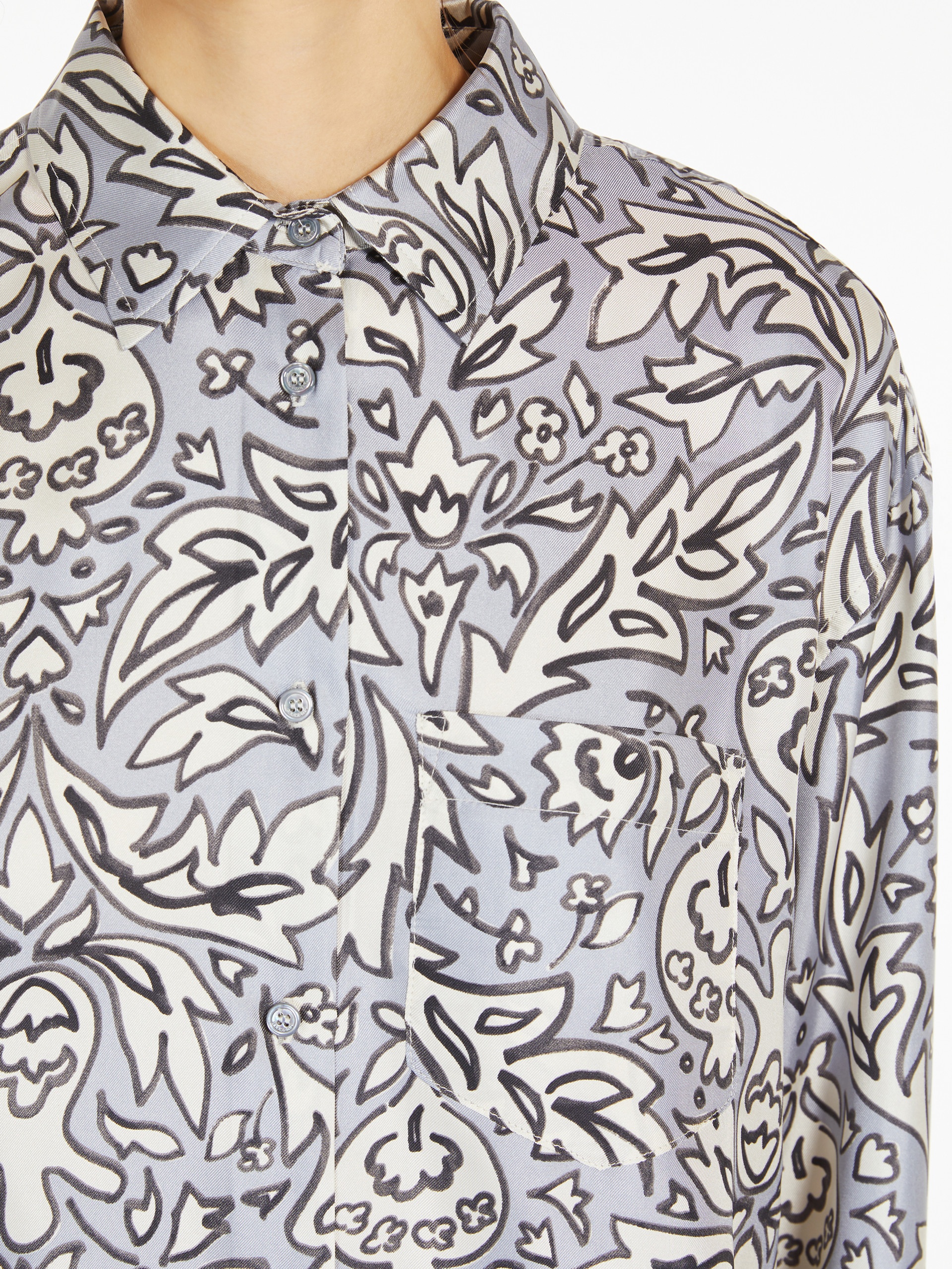 ENFASI Silk twill shirt - 6
