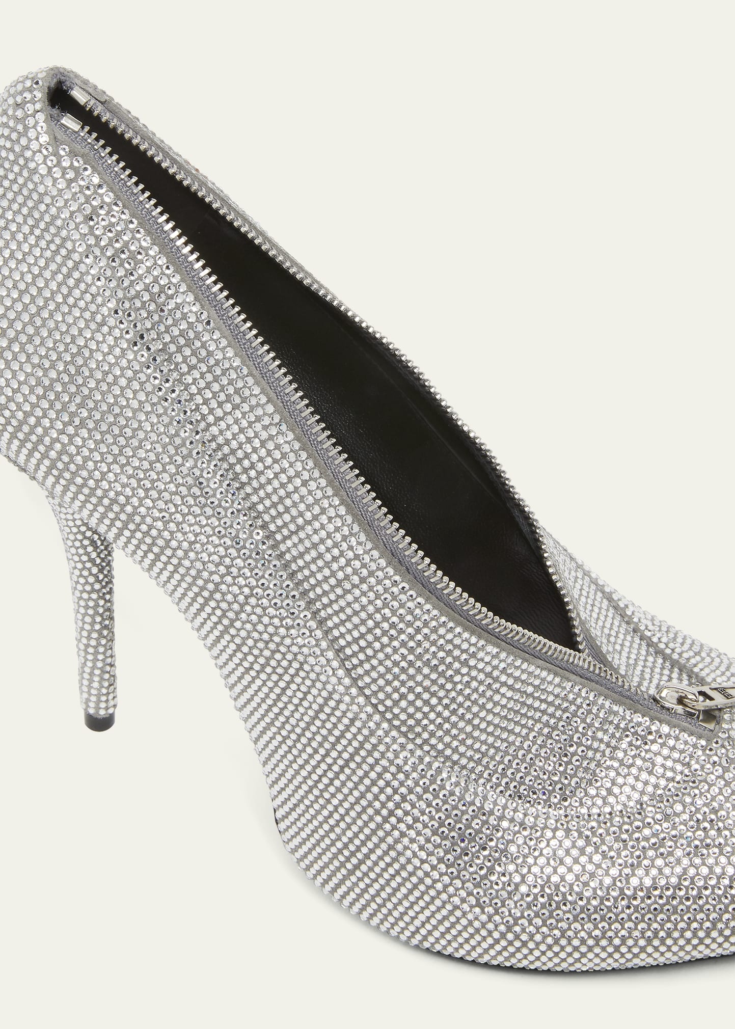 Shoe Strass Clutch Bag - 4