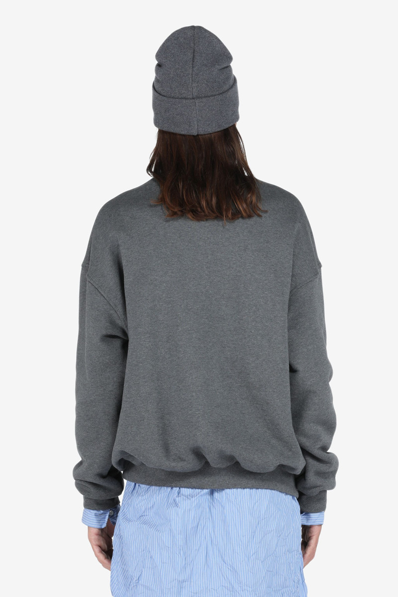 N°21 LOGO-EMBOSSED COTTON SWEATSHIRT outlook