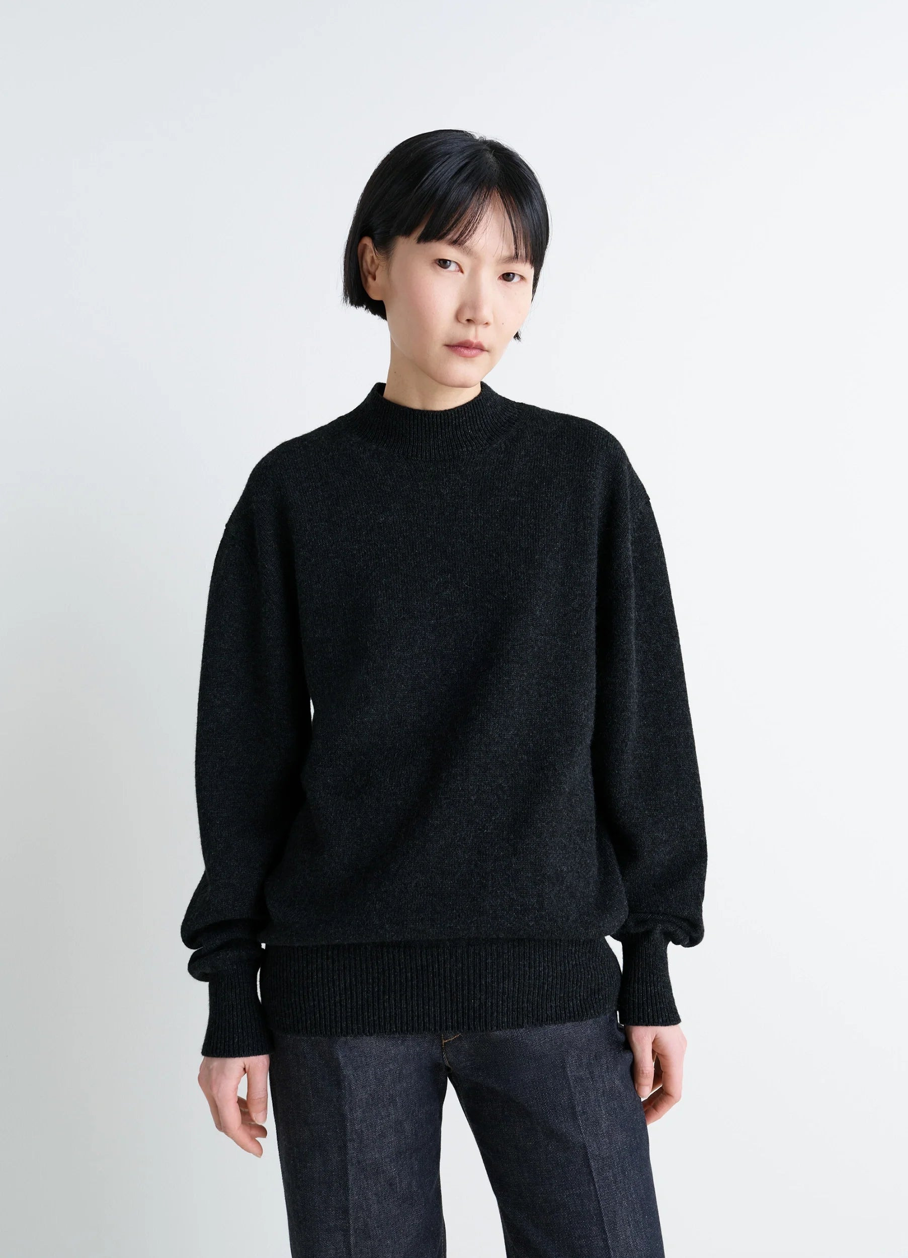MOCK NECK SWEATER - 3