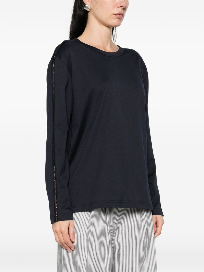 embellished crew-neck T-shirt 3