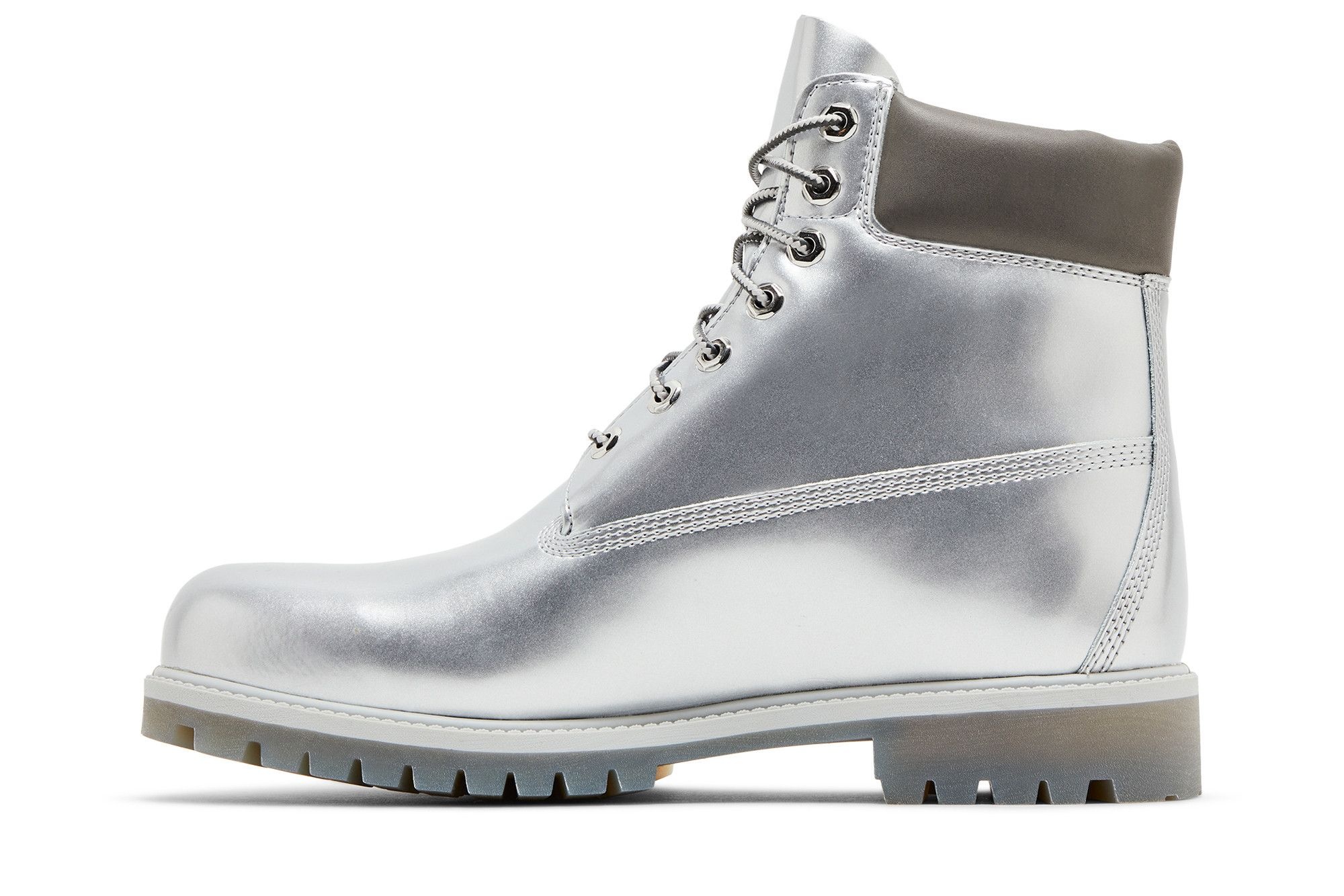 Veneda Carter x 6 Inch Premium Boot 'Silver' - 3