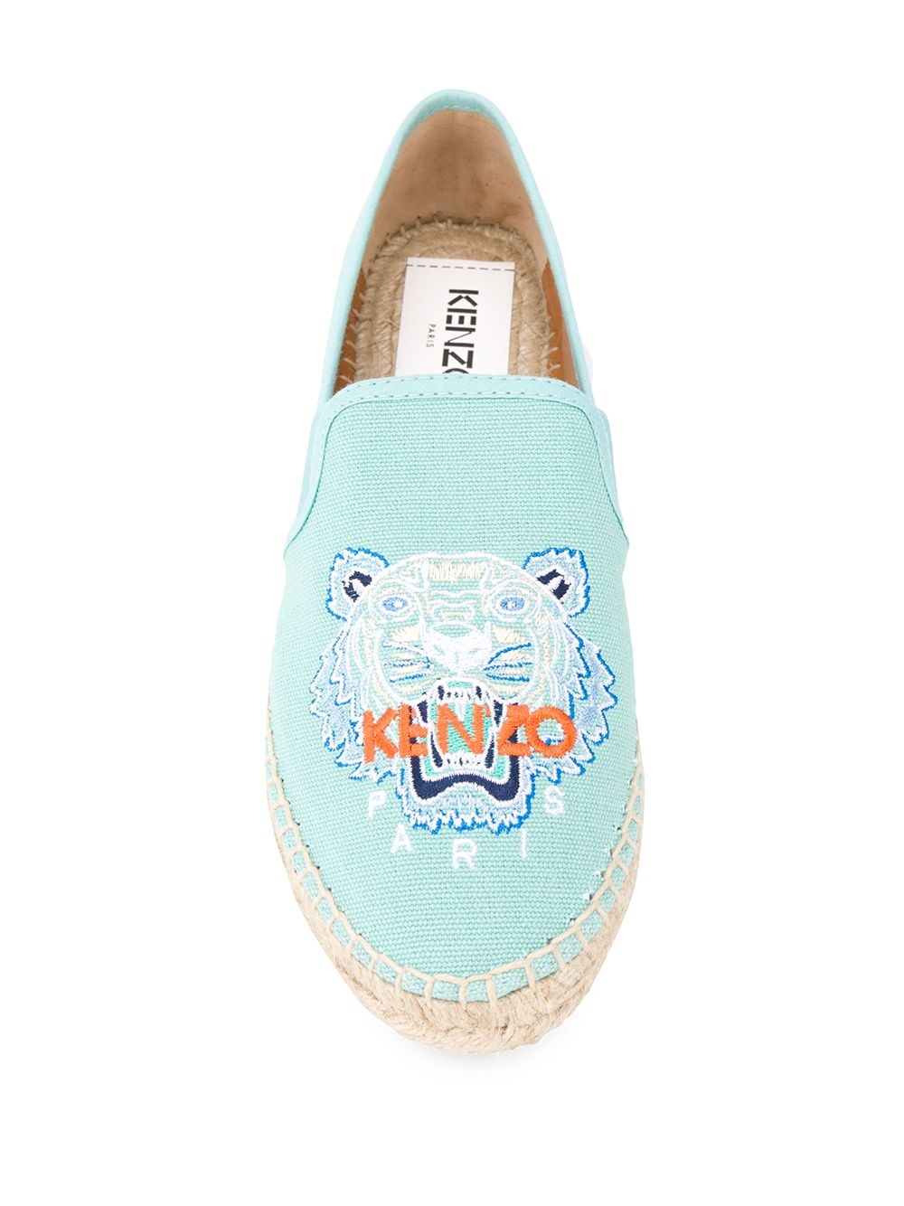 embroidered Tiger espadrilles - 4