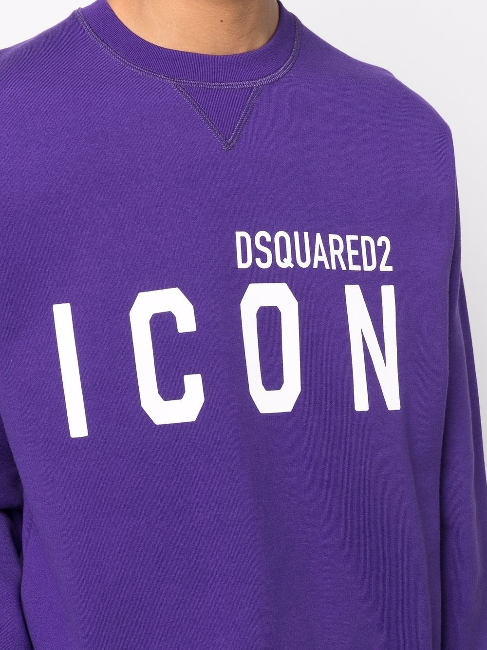 Icon logo-print sweatshirt - 5