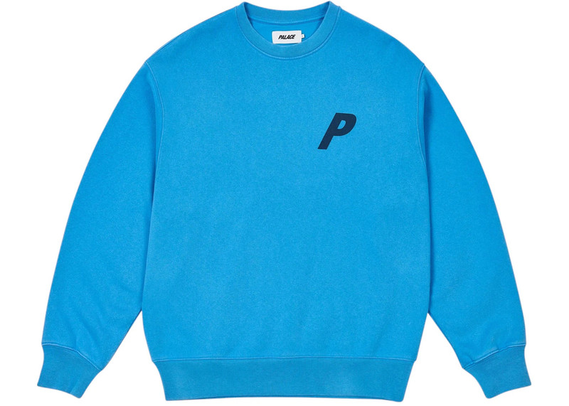 Palace Pigment P3 Crew Ocean Blue - 1