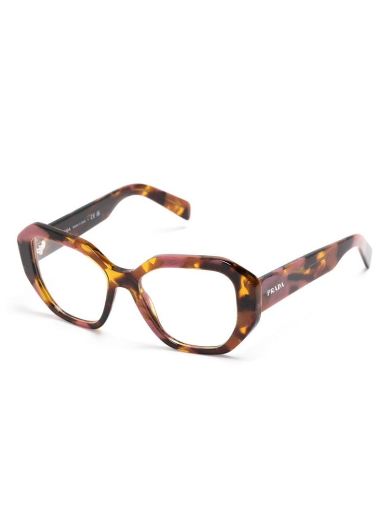 Prada geometric-frame glasses outlook