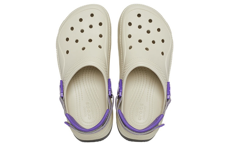 (WMNS) Crocs Classic Hiker Xscape Croslite Clogs 'Beige Purple' 208365-2CF - 5