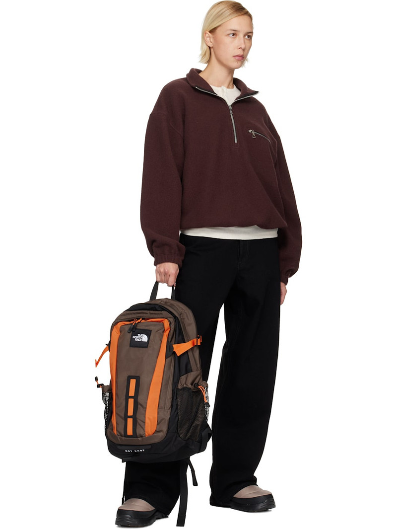 The North Face Taupe Nuptse Traction Boots outlook