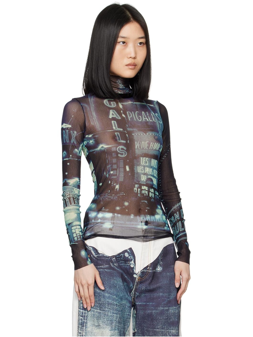 Blue 'The Pigalle' Turtleneck - 2