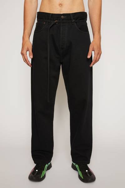 Acne Studios Loose fit jeans black outlook