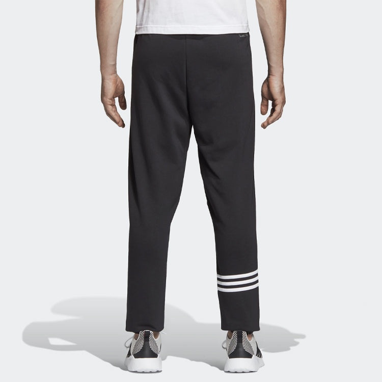 adidas E Mo T Pnt Ft Sports Knit Long Pants Black DT8996 - 4