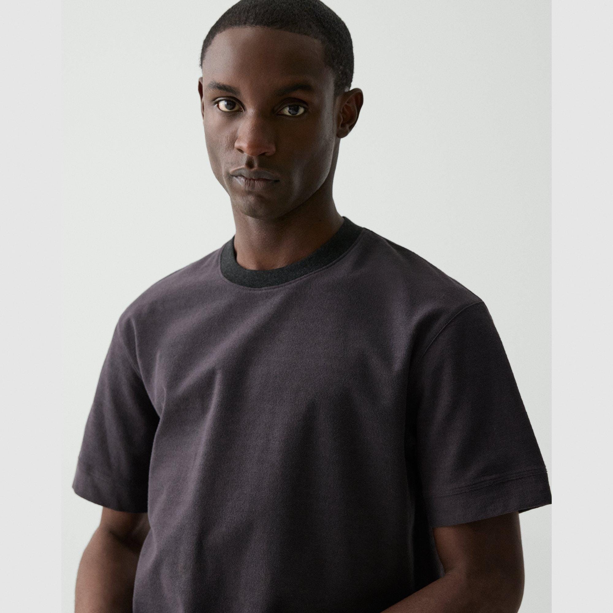 Relaxed Tee in Terry Cotton - 5