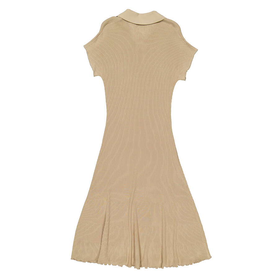 Burberry Stretch Design Polo Collar Dress - 6