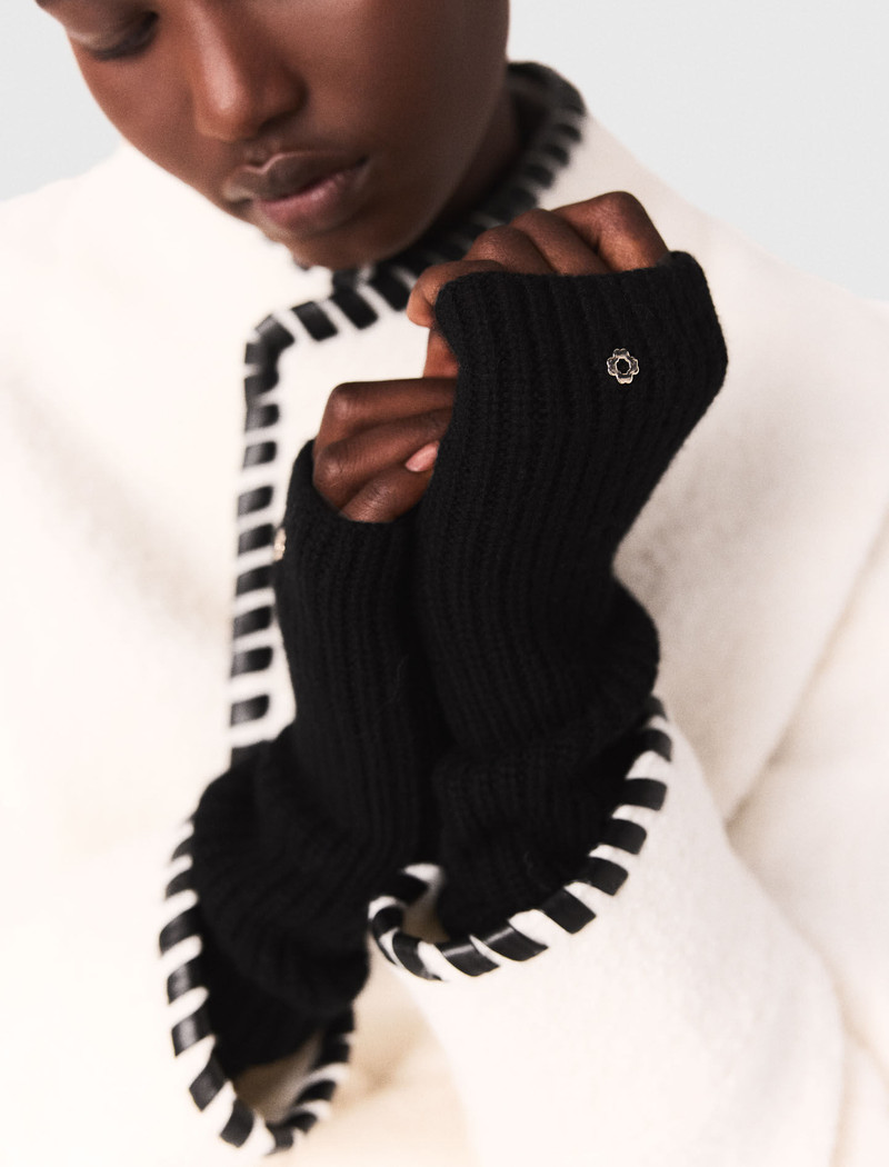 Lined coat with contrasting ribbon 9