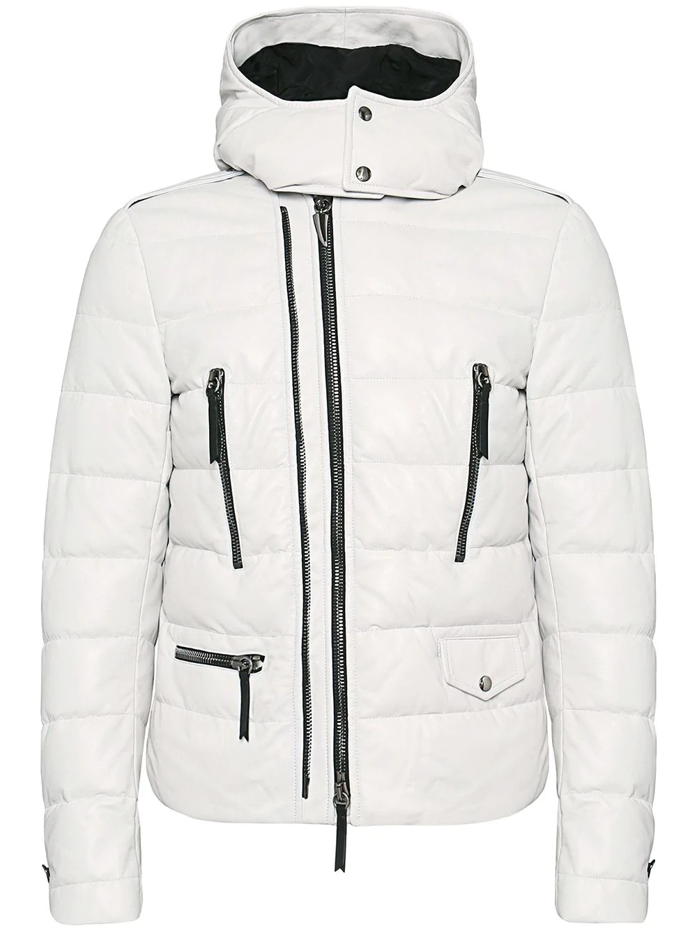 hooded padded jacket - 1