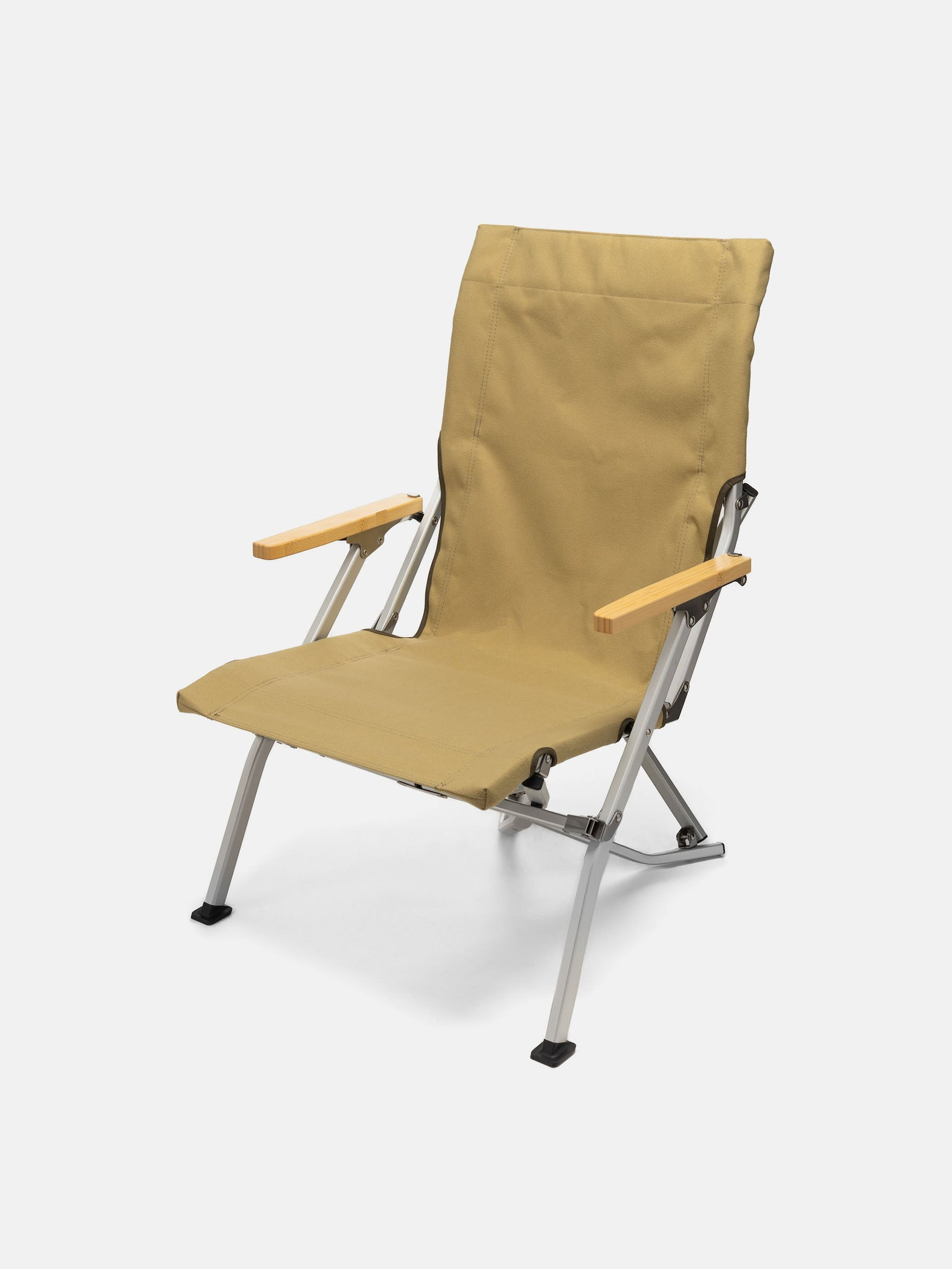 Low Beach Chair Khaki - 2