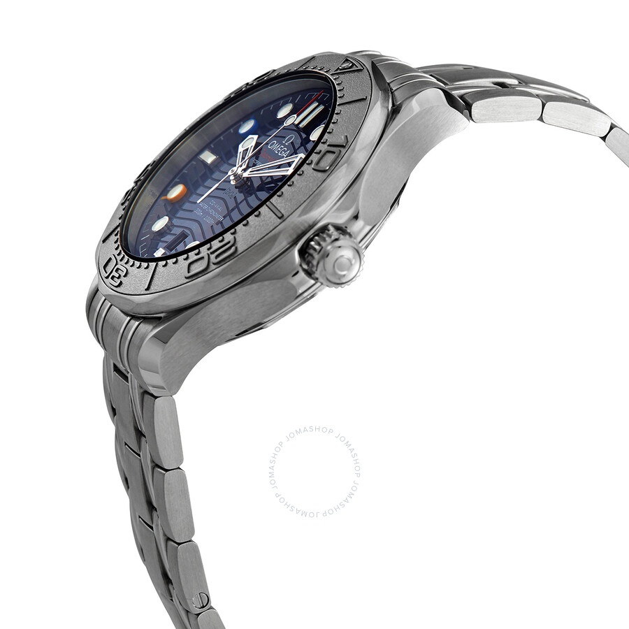 Omega Seamaster "Beijing 2022" Automatic Chronometer Blue Dial Men's Watch 522.30.42.20.03.001 - 2