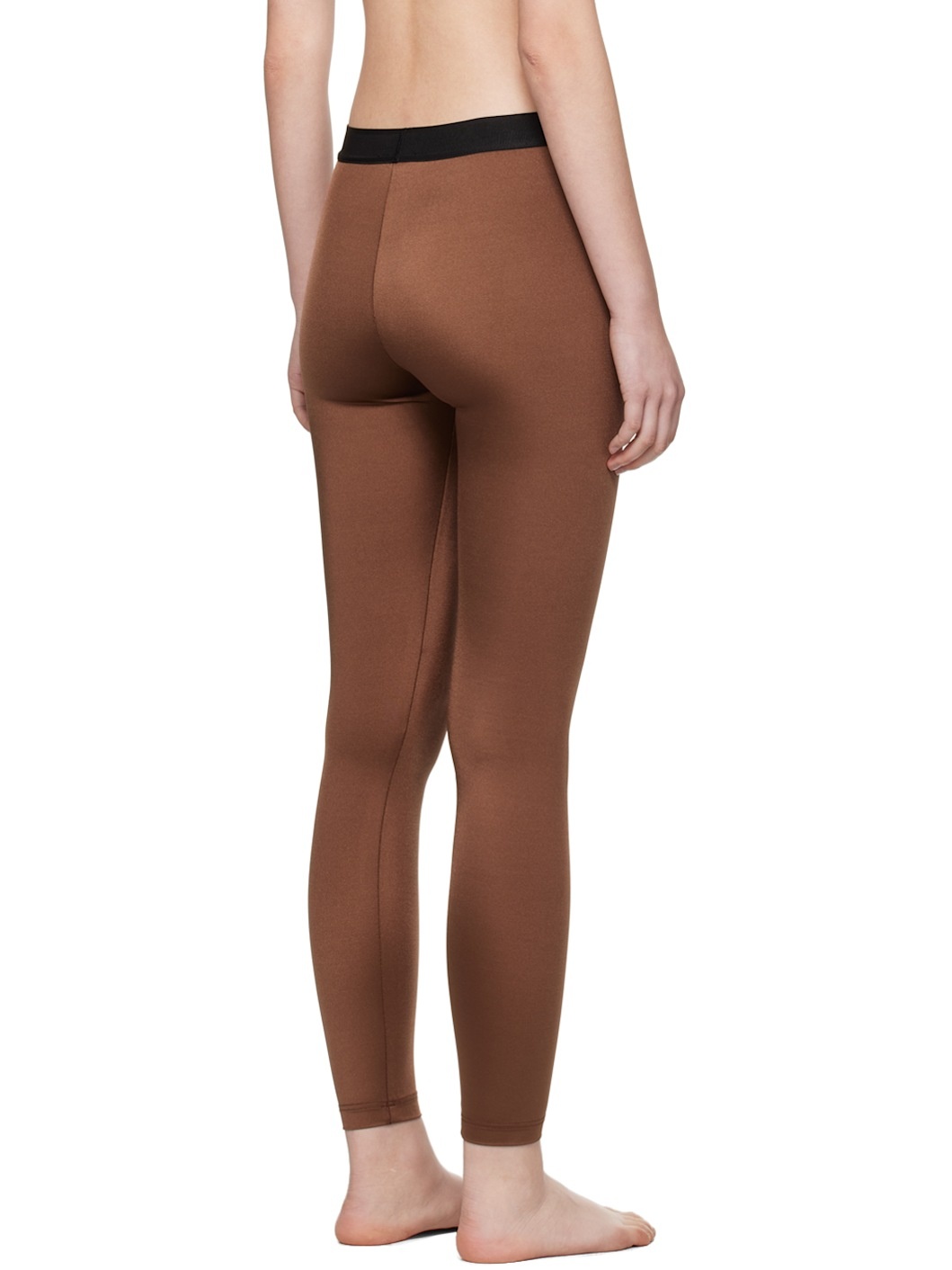 Brown Signature Leggings - 3