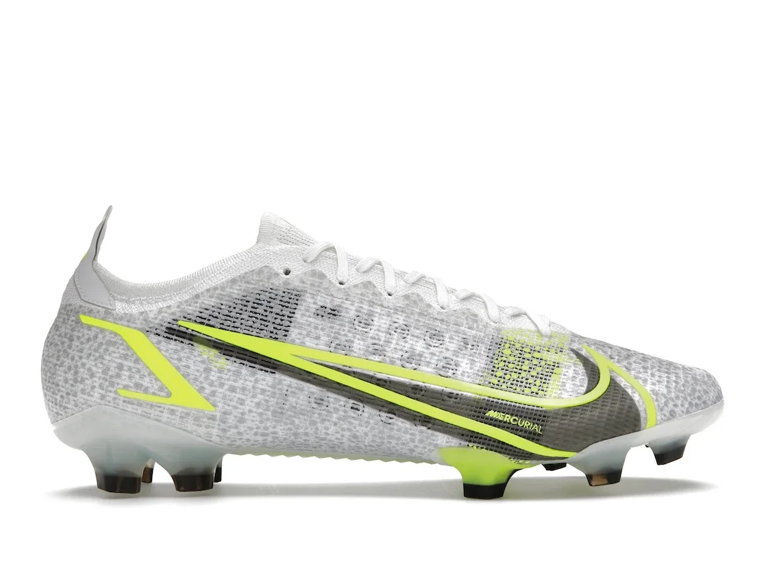 Nike Mercurial 증기 14 엘리트 FG 백색 볼트 - 1