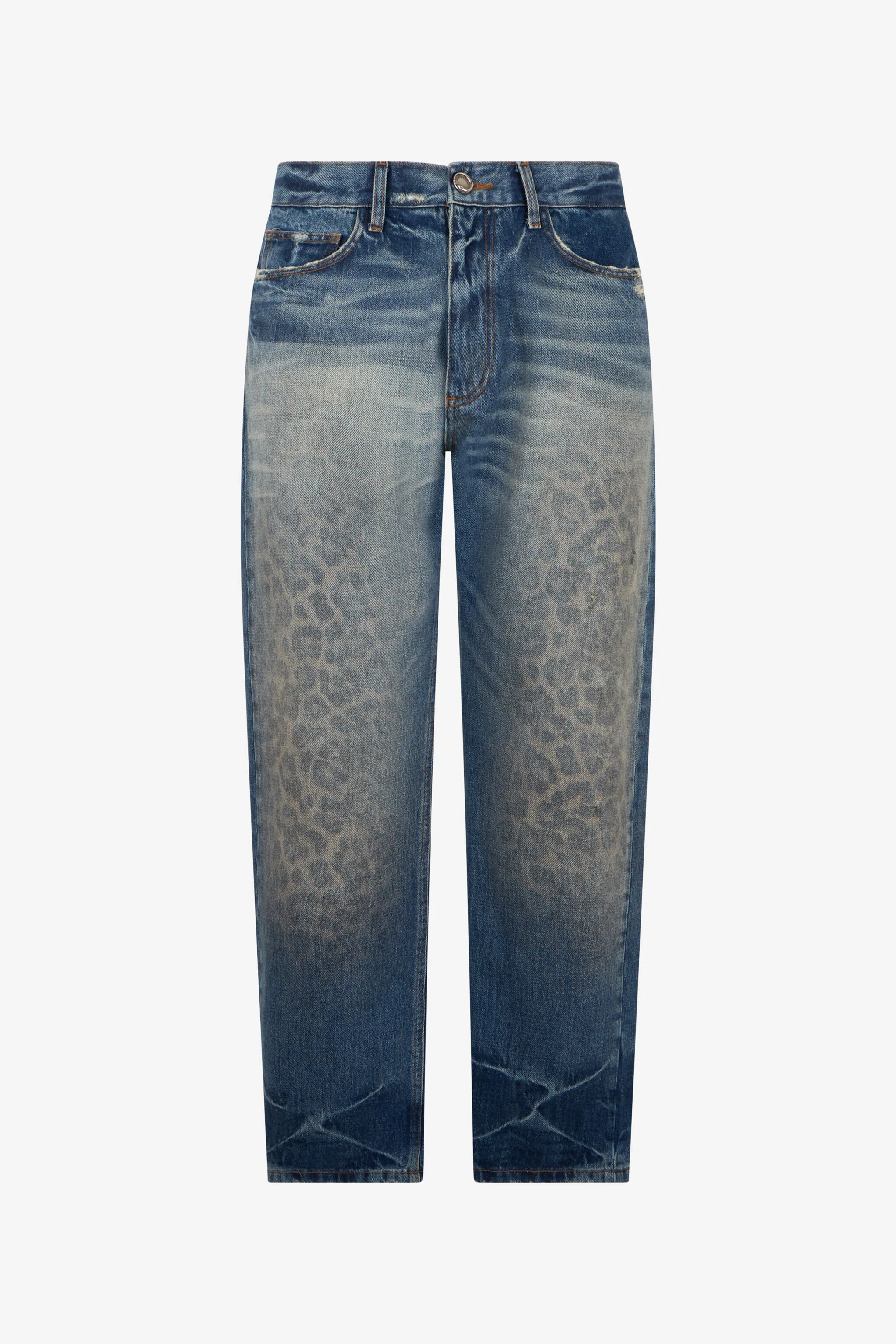 Straight-Leg Cotton Denim - 1