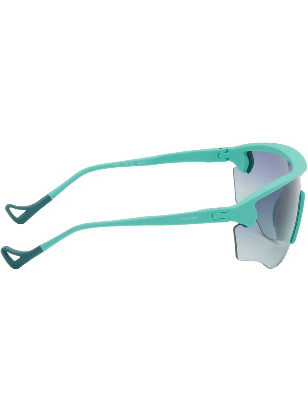 Blue Junya Racer Sunglasses - 2