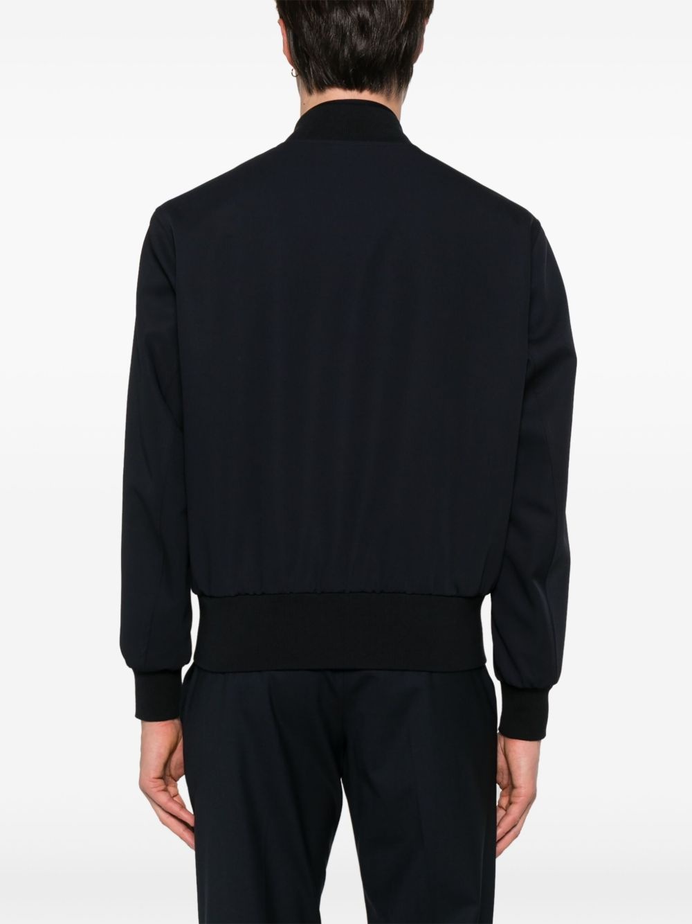 wool bomber jacket - 4