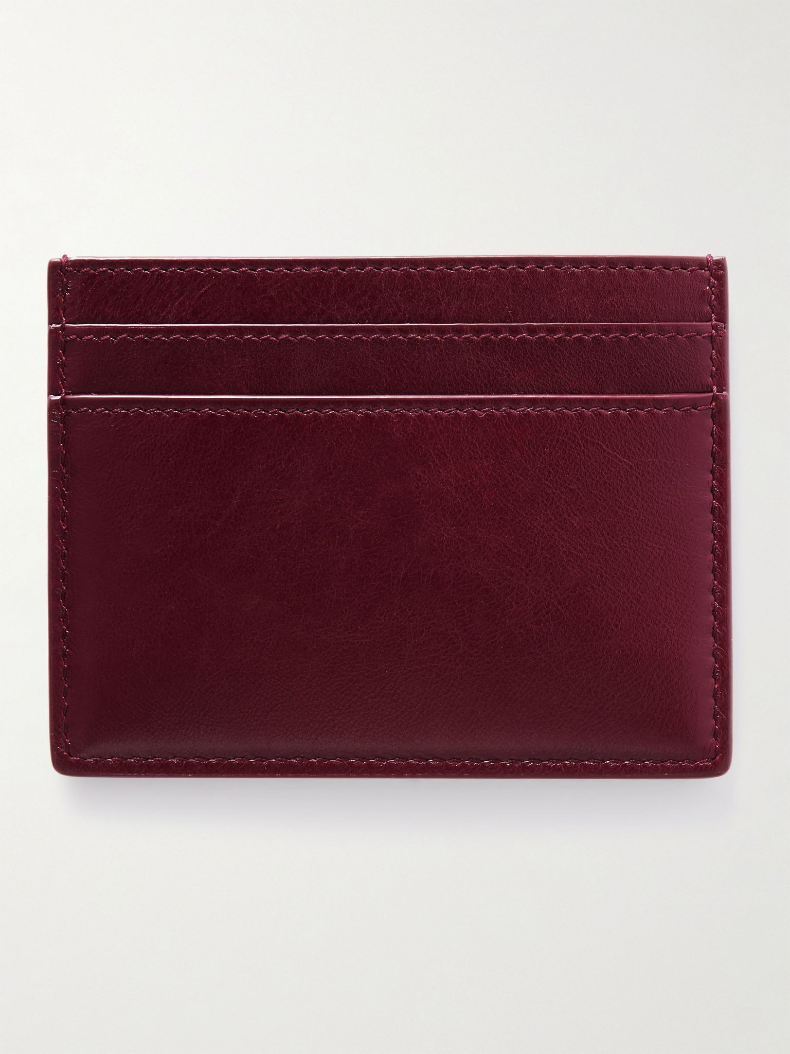 Paris leather cardholder Red - 2