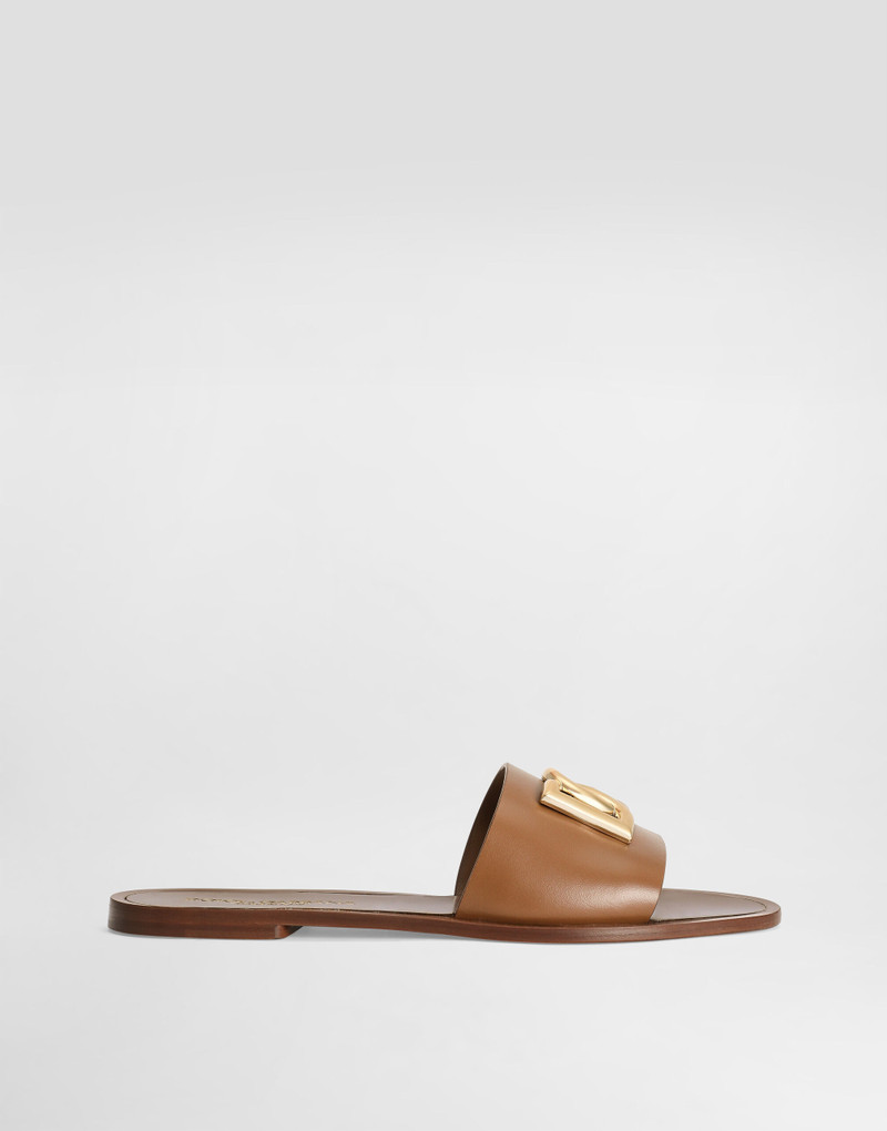 flat slippers in calfskin 1