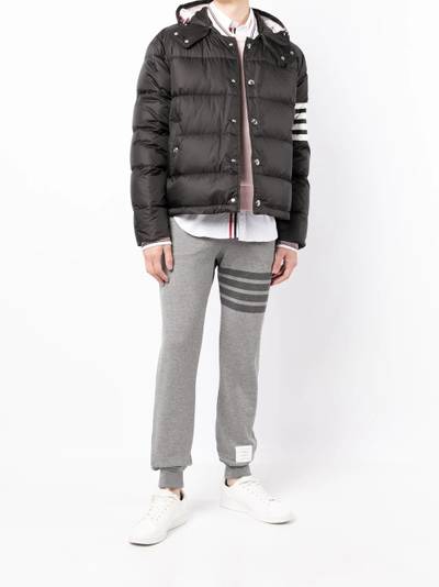 Thom Browne 4-Bar Stripe padded jacket outlook