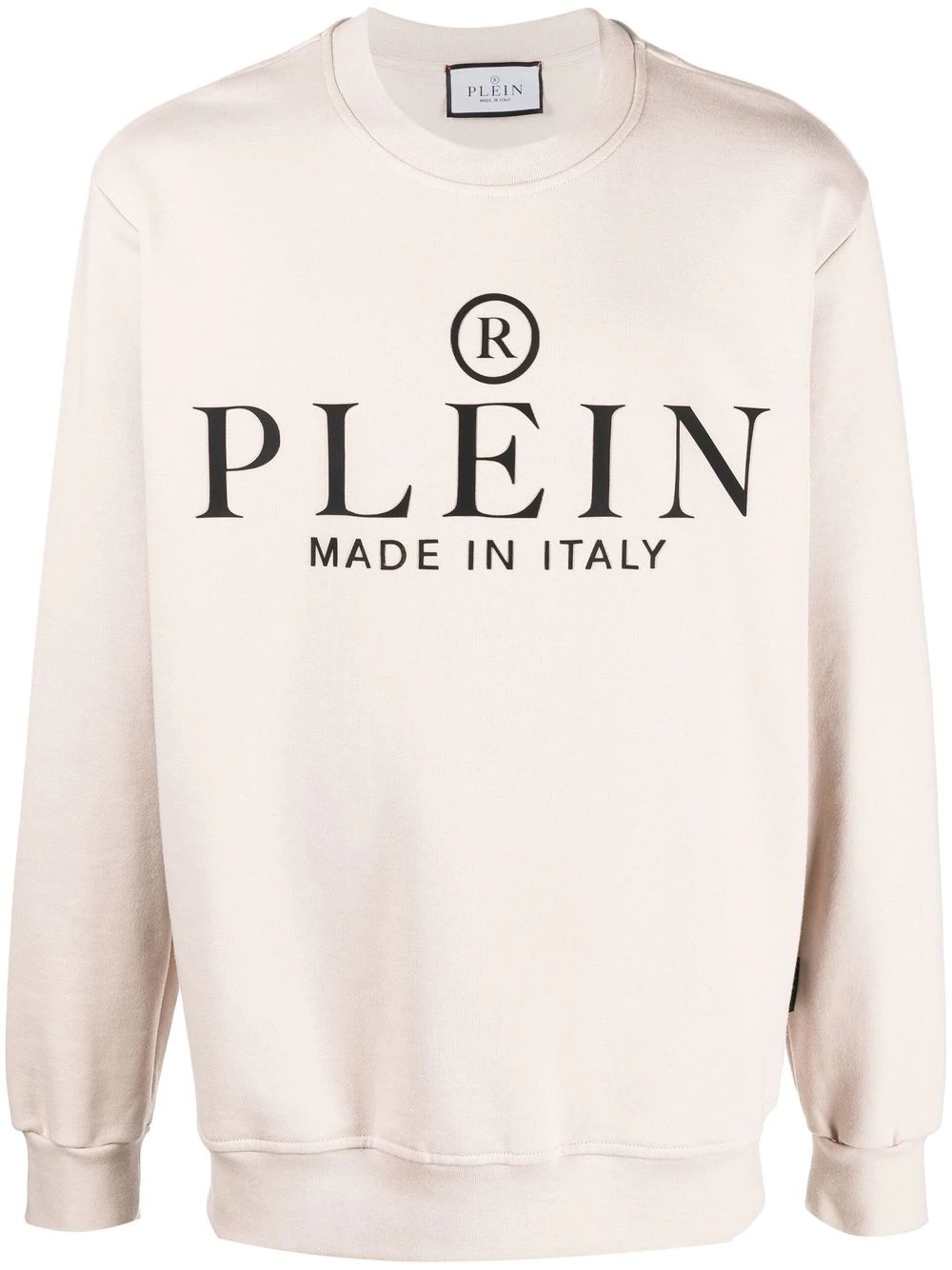 logo-print crew-neck sweatshirt - 1