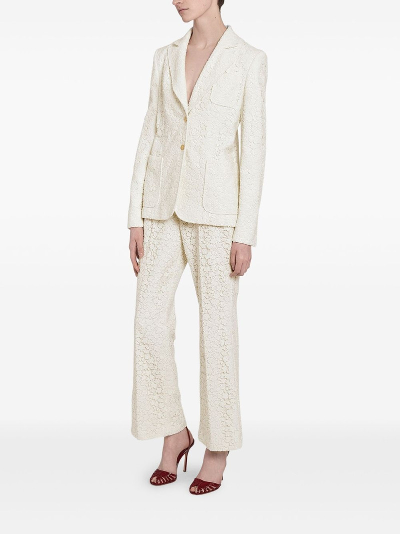 GIAMBATTISTA VALLI daisy macramé blazer outlook