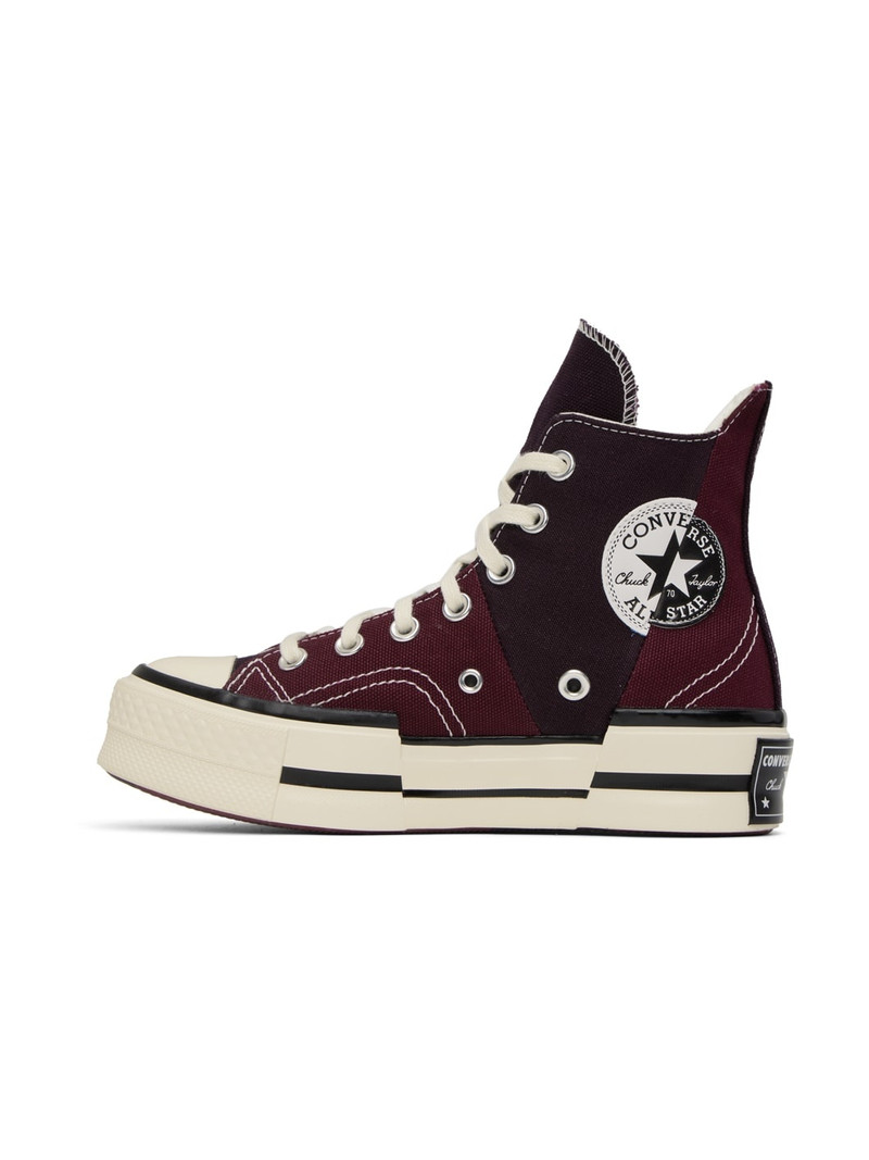 Burgundy Chuck 70 Plus Sneakers 3