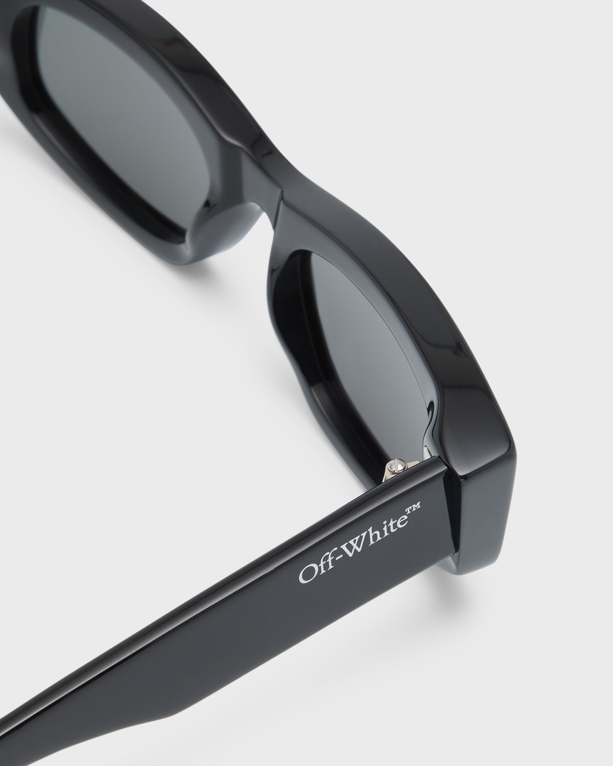 Men's Matera Acetate Rectangle Sunglasses - 5
