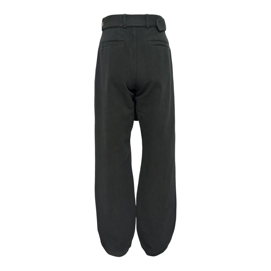 Overdye Compact Twill Cotton Pants - 2