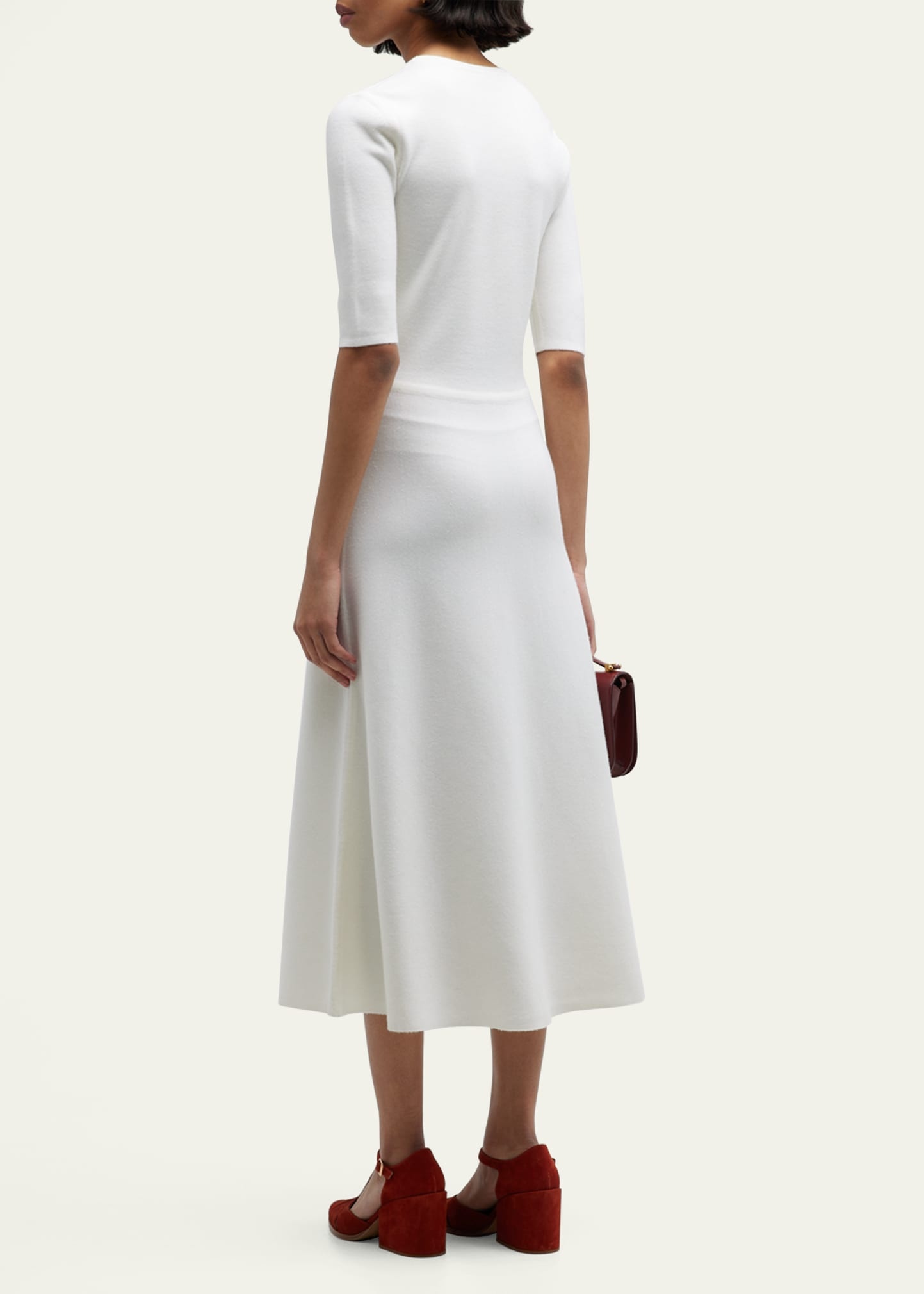 Seymore Cashmere Blend Midi Dress - 3