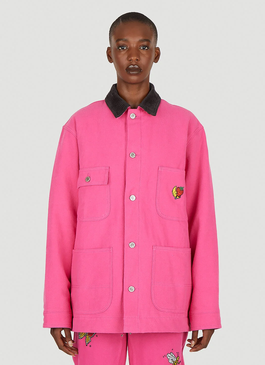 Workwear Canvas Chore Jacket - 1