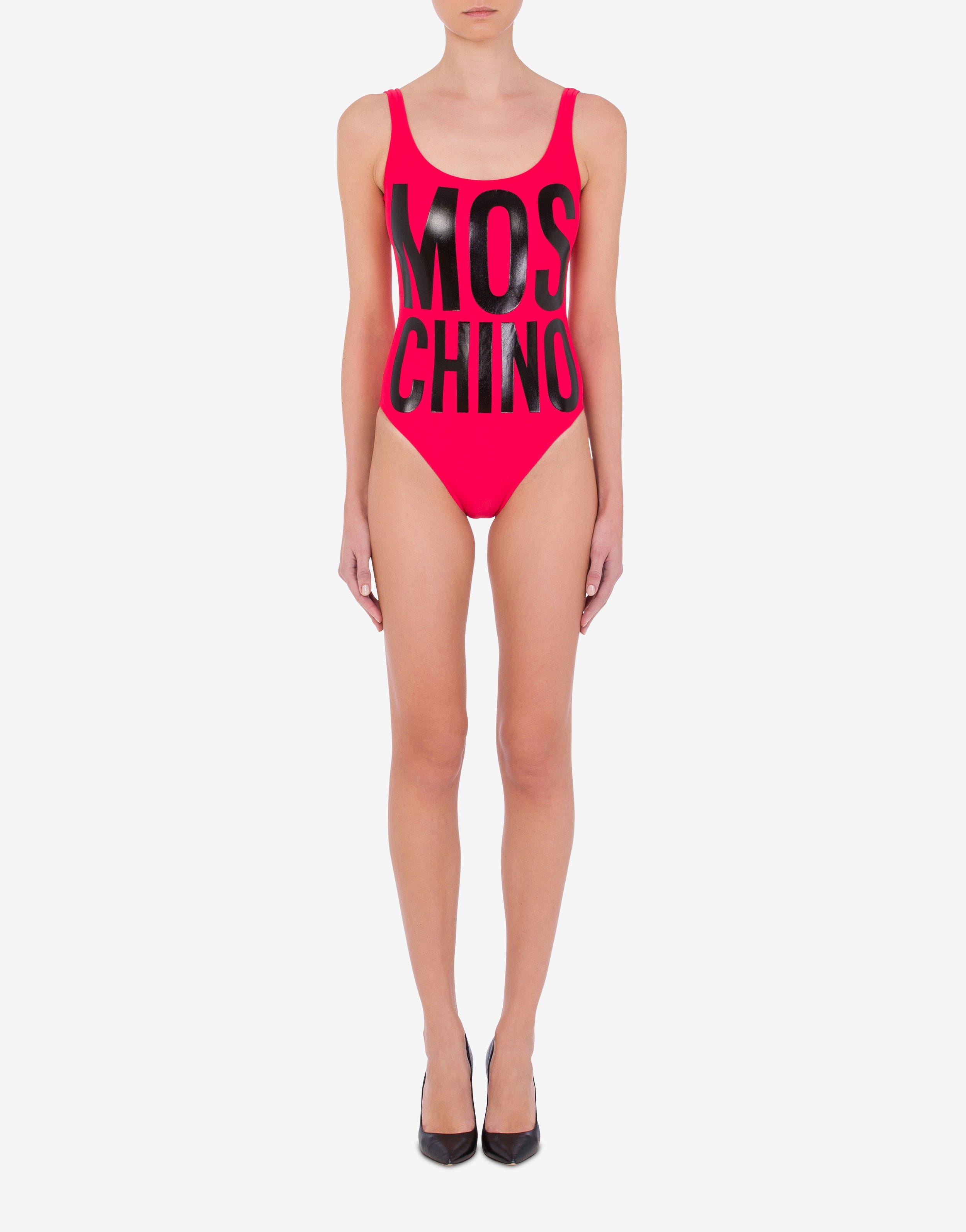 MAXI LOGO PRINT ONE-PIECE SWIMSUIT - 2