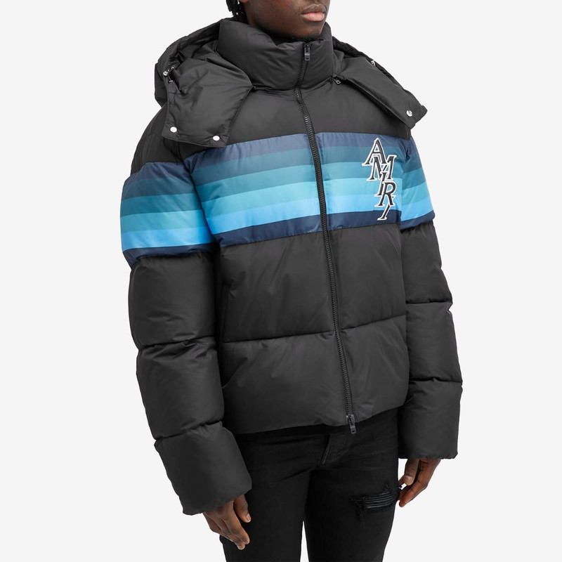 AMIRI Staggered Logo Down Jacket 2