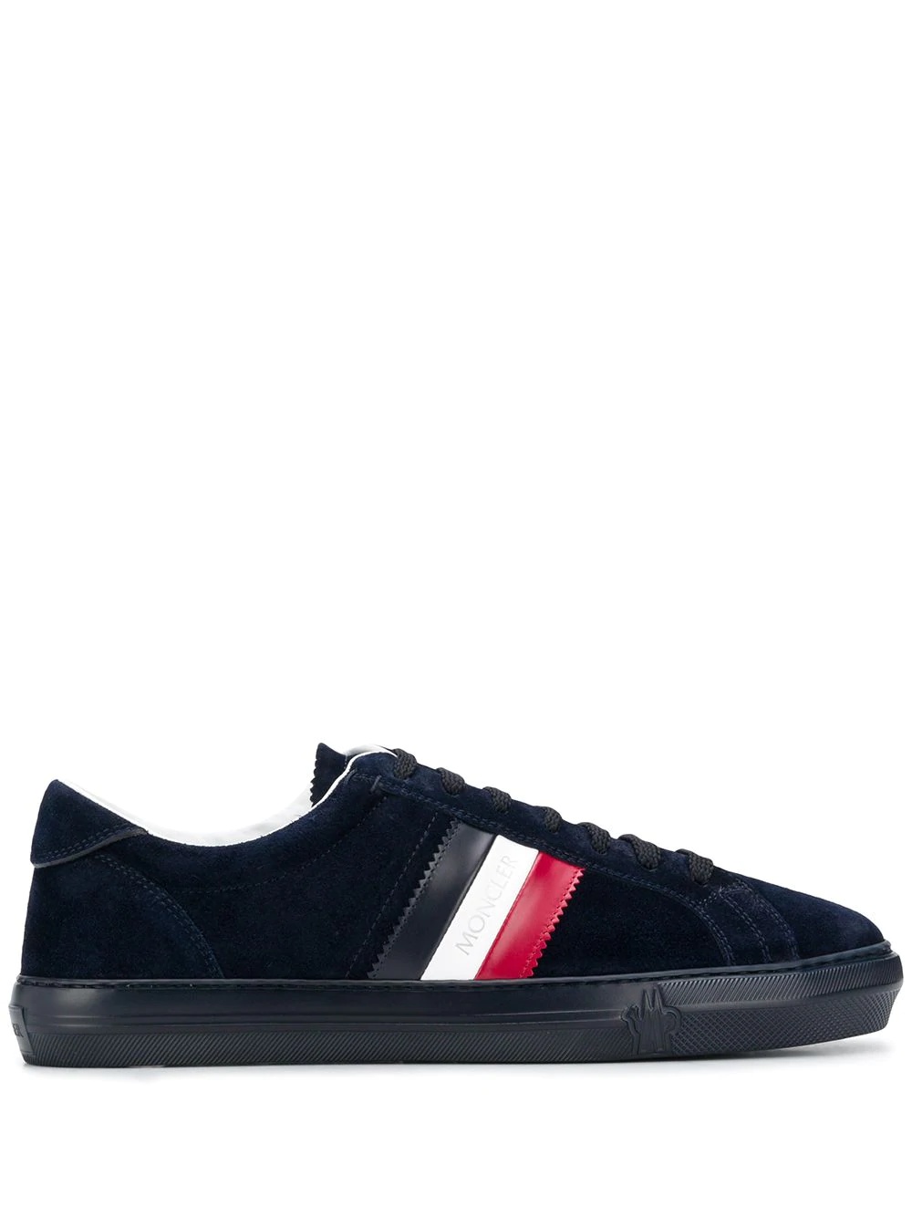 side stripe low-top trainers - 1