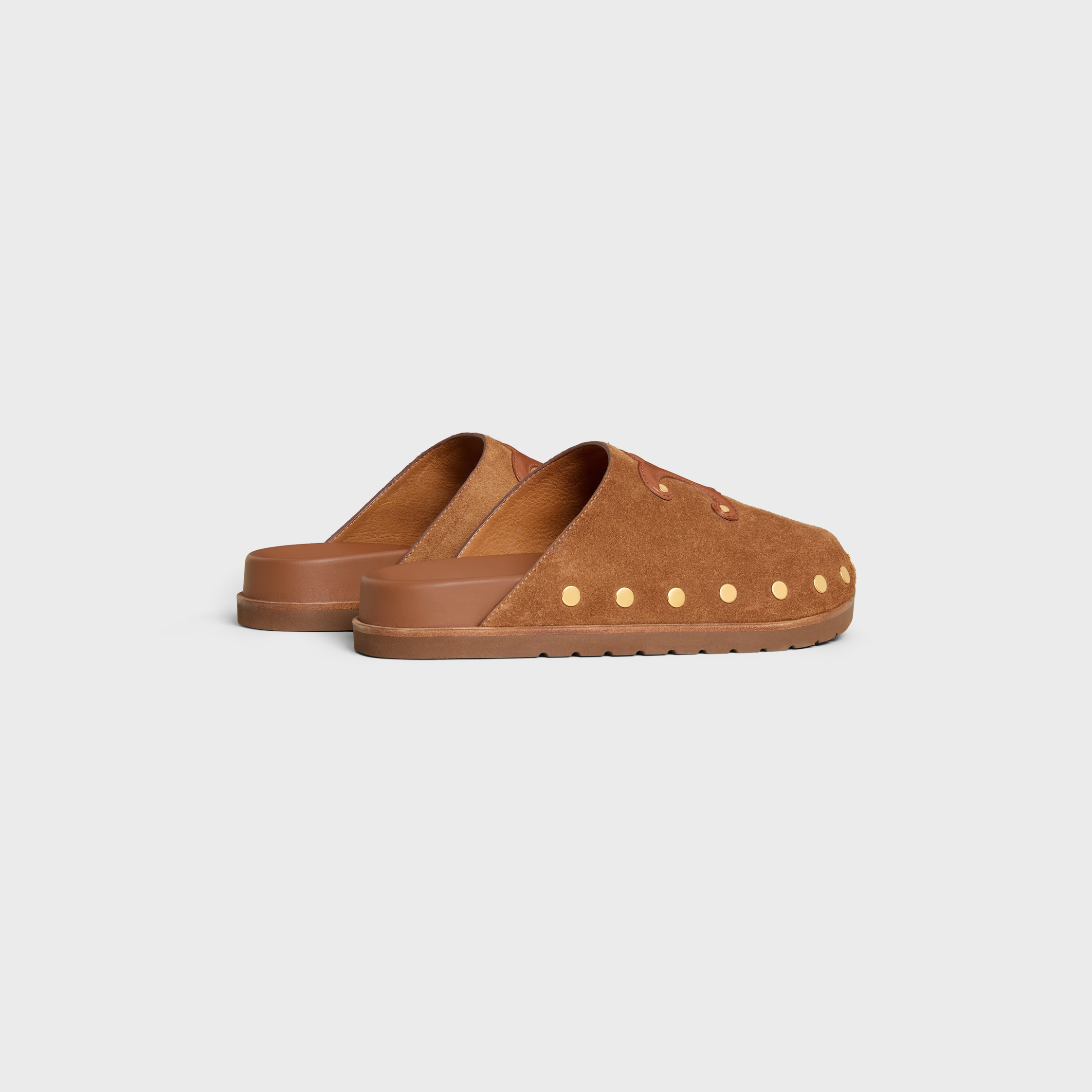 CELINE PITEA CLOG IN Suede Calfskin - 3