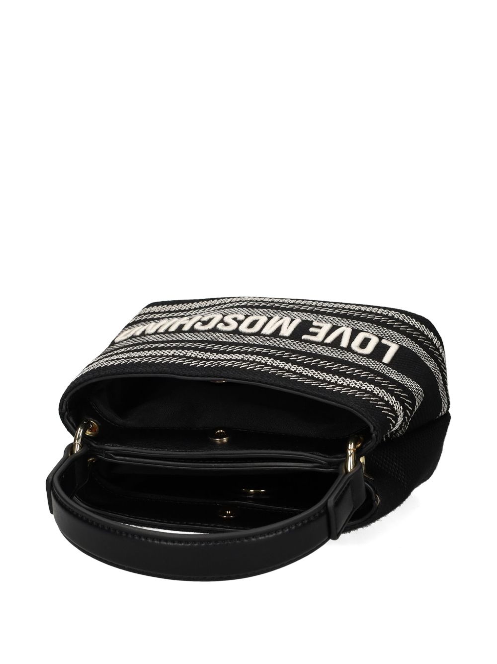 logo-embroidered tote bag - 5