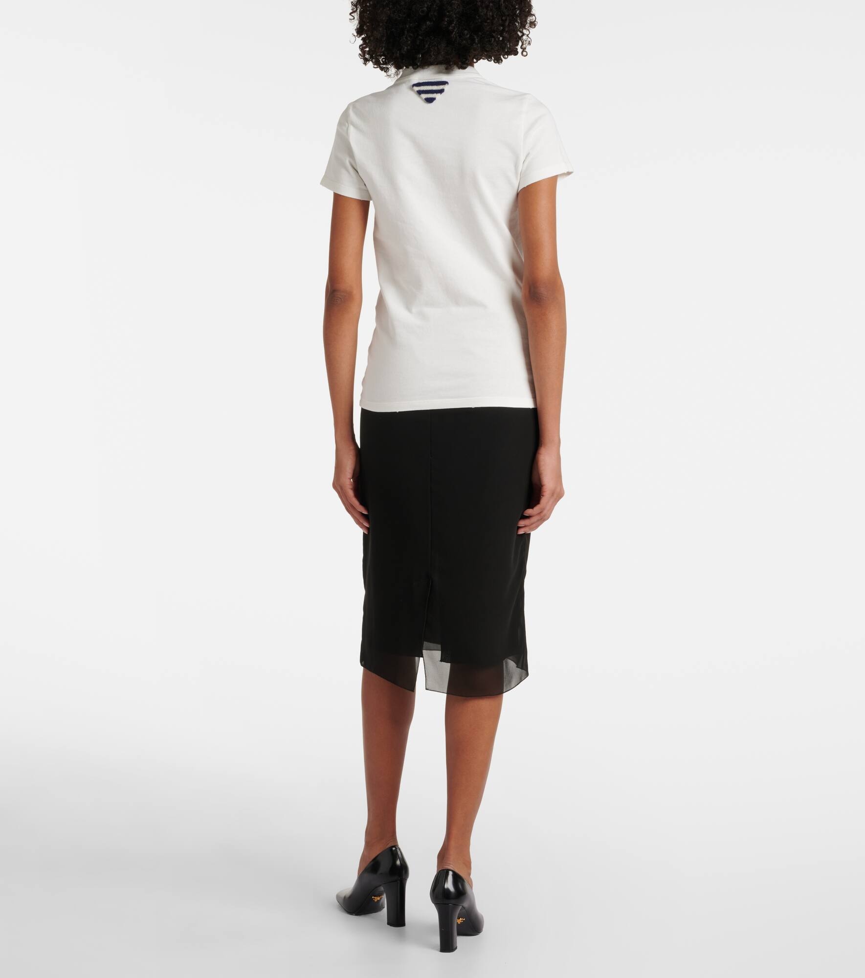 Printed cotton jersey T-shirt - 3
