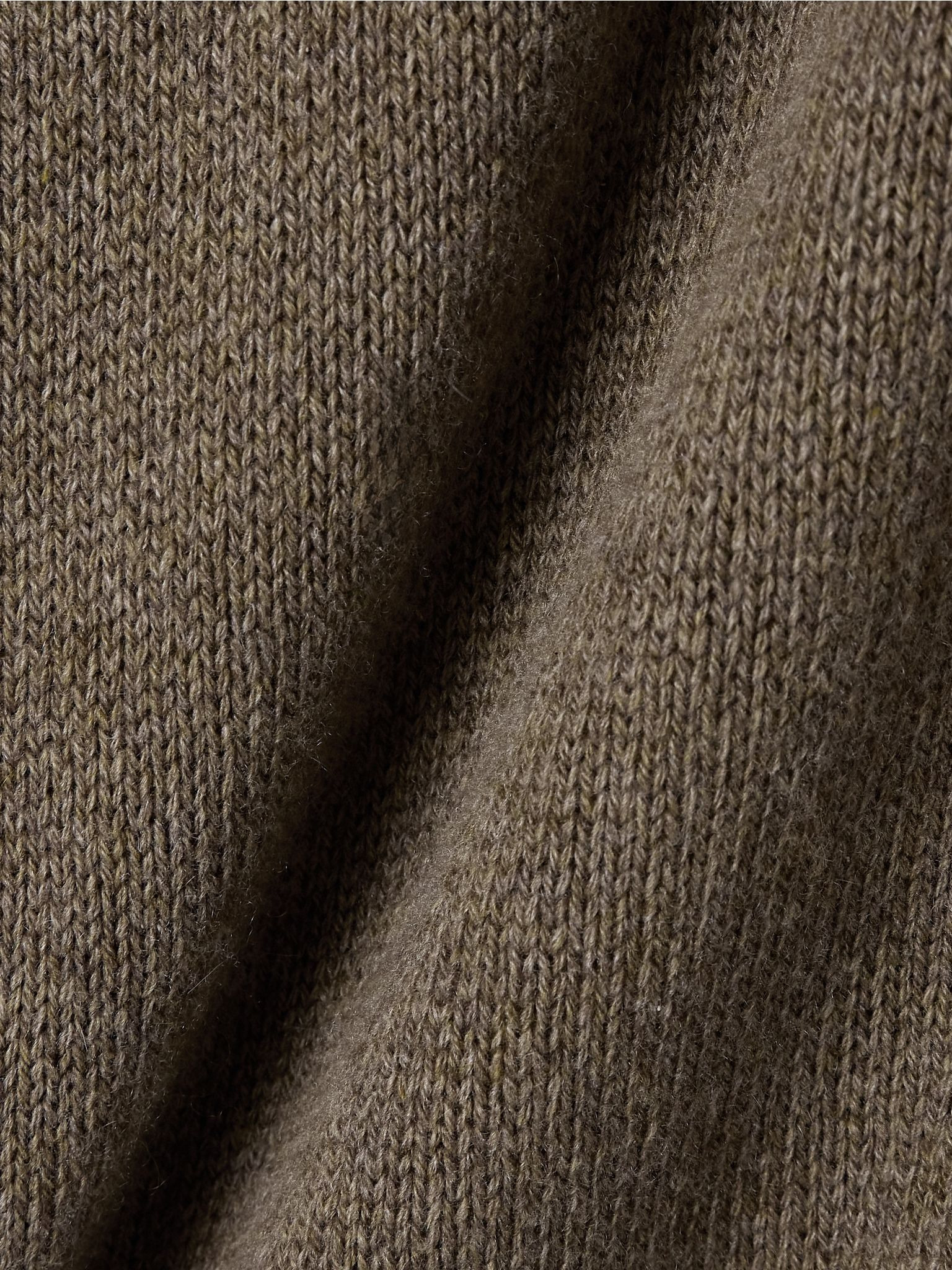 Fobello cashmere turtleneck sweater Dark green - 5