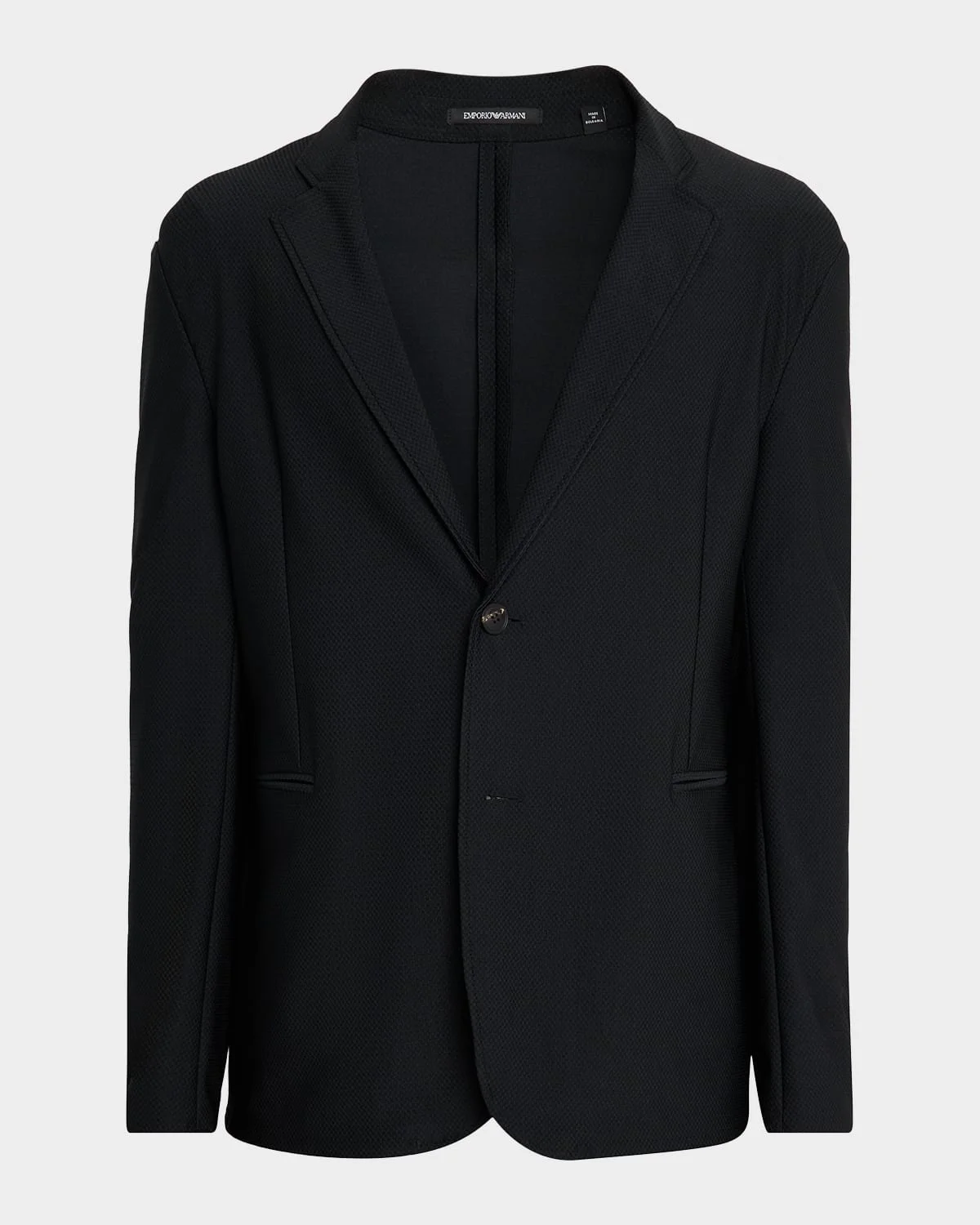 Men's Rice Stitch Notch Lapel Sport Coat - 1
