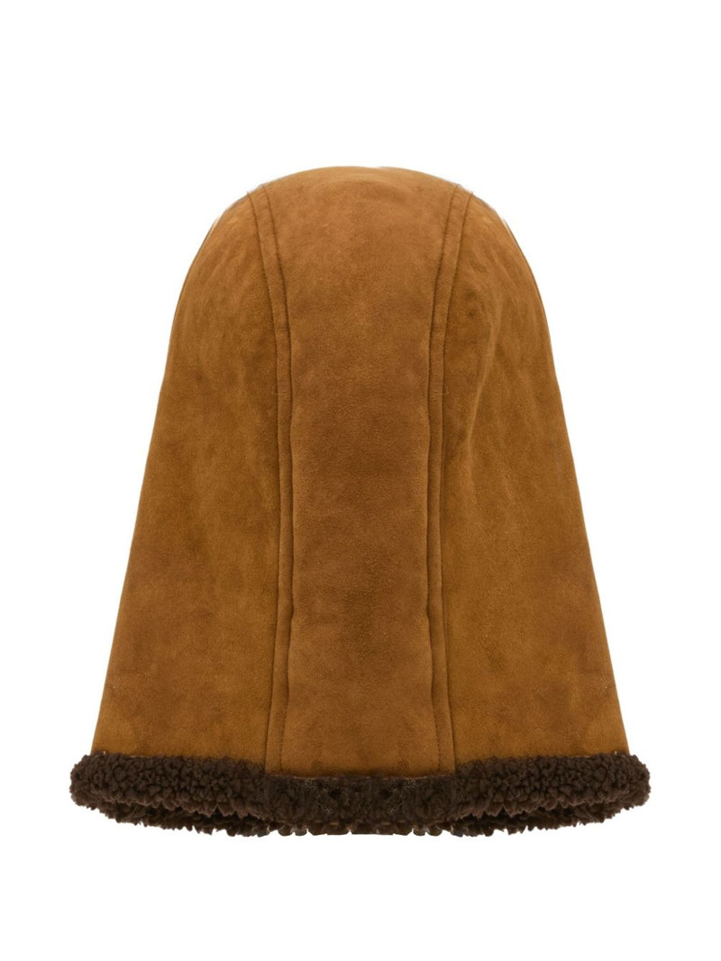 Yves Salomon shearling hood outlook