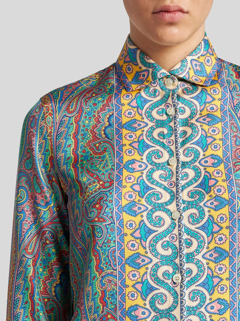 Etro MULTICOLOURED PAISLEY SHIRT outlook