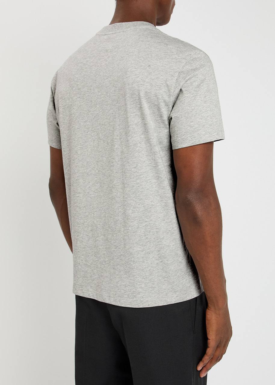 Ami Paris Logo-embroidered Cotton T-shirt - 3