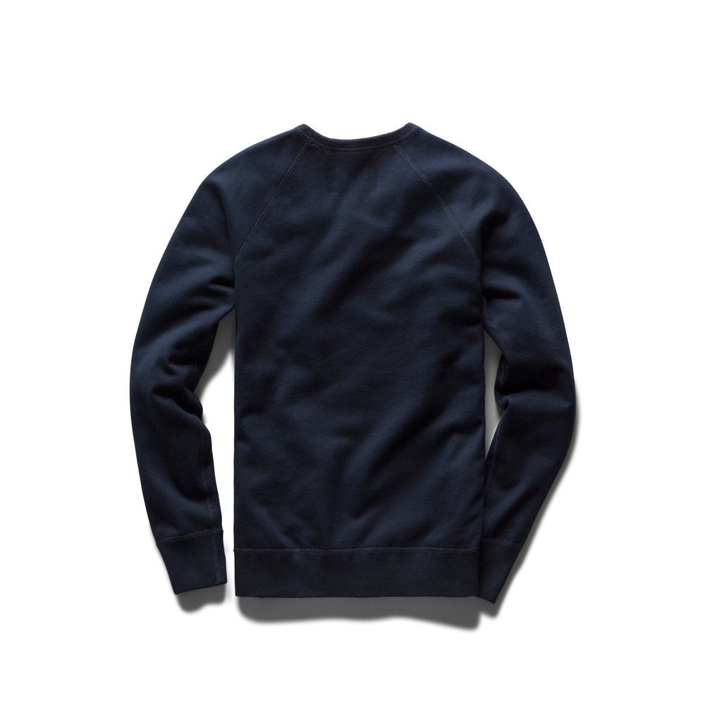 Lightweight Terry Crewneck Navy - 2