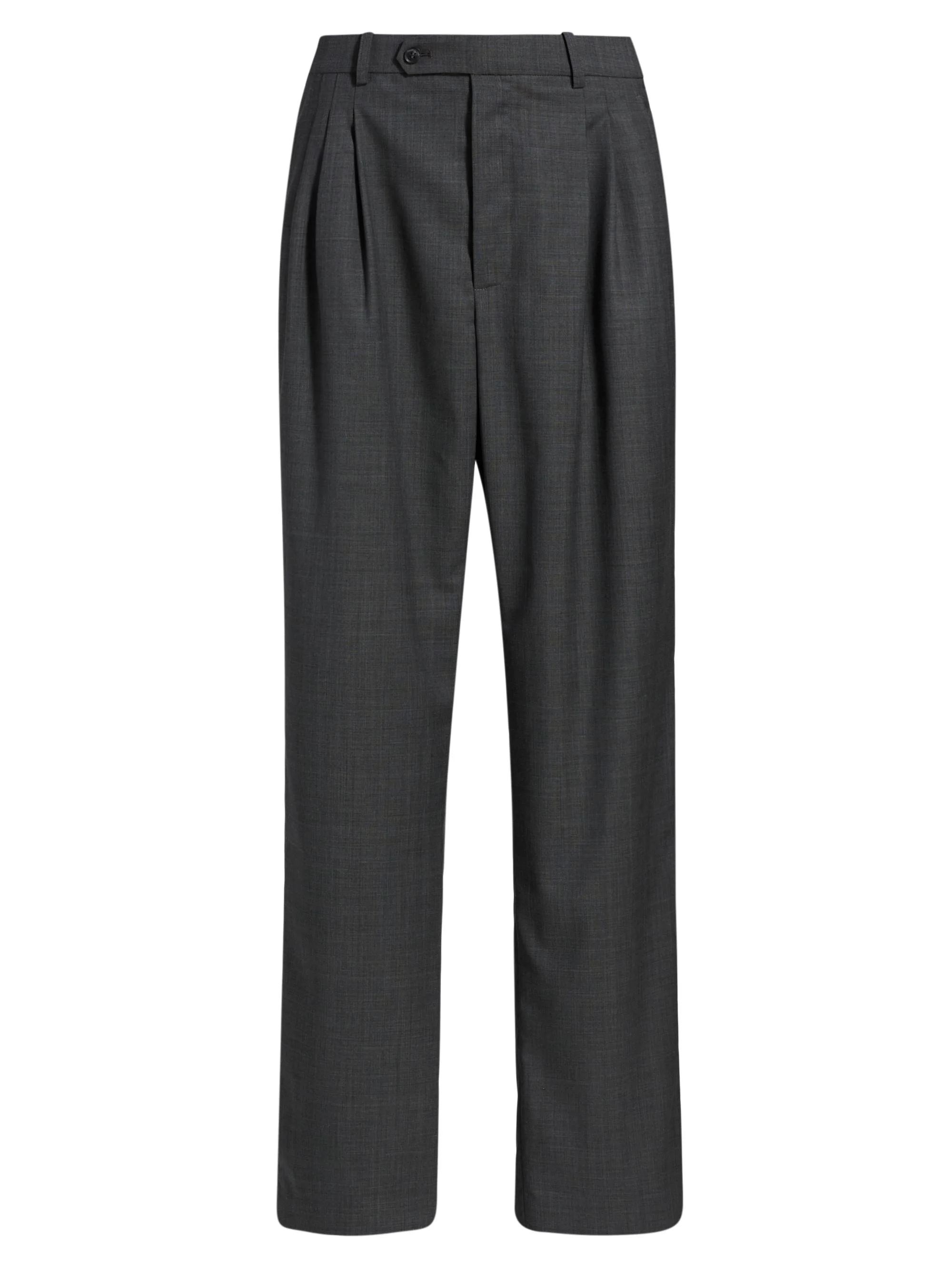 Women's Soprano Wool-Blend Pants - Dark Grey - 1