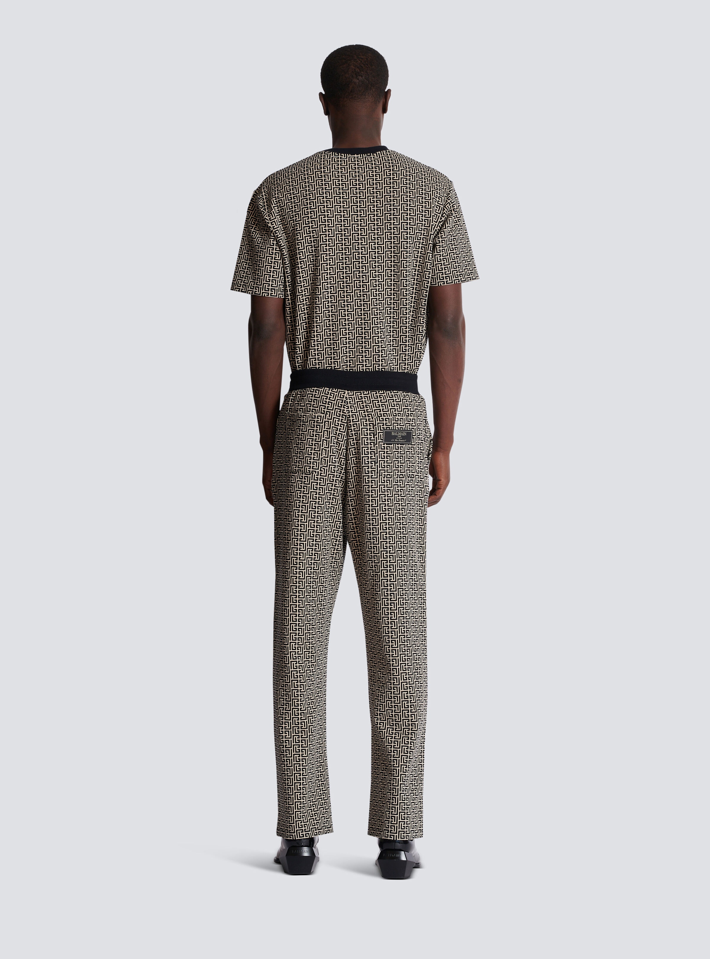 PB Labyrinth jacquard joggers - 4